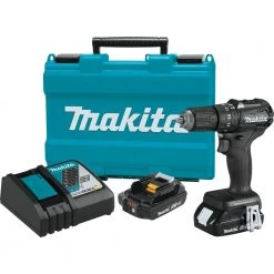 Factory Reconditioned Makita XPH11RB-R 18V LXT Brushless Sub-Compact Lithium-Ion 1/2 In. Cordless Hammer Drill Driver Kit With 2 Batteries (2 Ah)