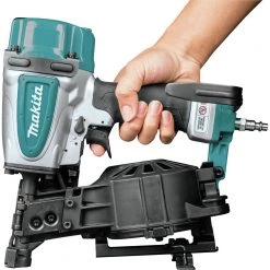 Factory Reconditioned Makita AN454-R 1-3/4 In. Coil Roofing Nailer -RECONDITIONED PRODUCTS Store mktran454 r k