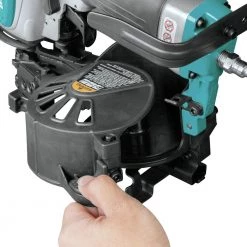 Factory Reconditioned Makita AN454-R 1-3/4 In. Coil Roofing Nailer -RECONDITIONED PRODUCTS Store mktran454 r l