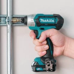 Factory Reconditioned Makita DT03R1-R 12V Max CXT Brushed Lithium-Ion 1/4 In. Cordless Impact Driver Kit With 2 Batteries (2 Ah) -RECONDITIONED PRODUCTS Store mktrdt03r1 r b