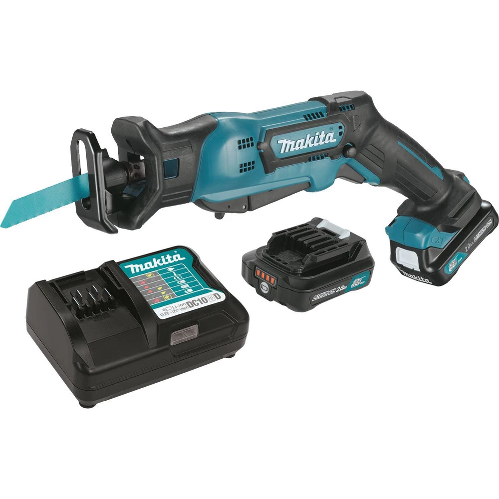Factory Reconditioned Makita RJ03R1-R 12V MAX CXT 2.0 Ah Cordless Lithium-Ion Reciprocating Saw Kit 3 Factory Reconditioned Makita RJ03R1-R 12V MAX CXT 2.0 Ah Cordless Lithium-Ion Reciprocating Saw Kit
