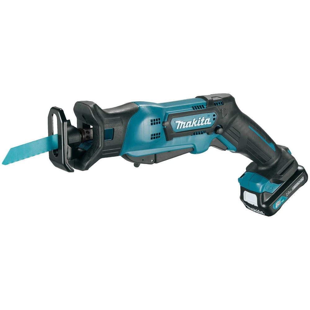 Factory Reconditioned Makita RJ03R1-R 12V MAX CXT 2.0 Ah Cordless Lithium-Ion Reciprocating Saw Kit 4 Factory Reconditioned Makita RJ03R1-R 12V MAX CXT 2.0 Ah Cordless Lithium-Ion Reciprocating Saw Kit - Image 2