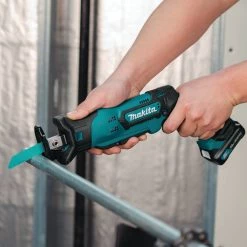 Factory Reconditioned Makita RJ03R1-R 12V MAX CXT 2.0 Ah Cordless Lithium-Ion Reciprocating Saw Kit 8 Factory Reconditioned Makita RJ03R1-R 12V MAX CXT 2.0 Ah Cordless Lithium-Ion Reciprocating Saw Kit -RECONDITIONED PRODUCTS Store mktrrj03r1 r b