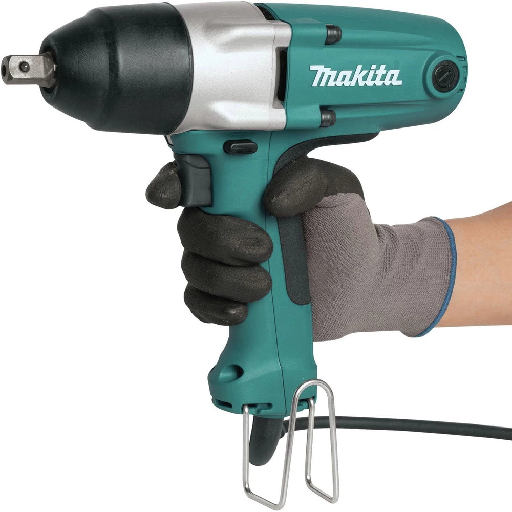 Factory Reconditioned Makita TW0200-R 115V 3.3 Amp Variable Speed 1/2 In. Corded Impact Driver With Detent Pin Anvil 12 Factory Reconditioned Makita TW0200-R 115V 3.3 Amp Variable Speed 1/2 In. Corded Impact Driver With Detent Pin Anvil - Image 10