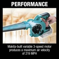 Factory Reconditioned Makita XBU05Z-R 18V LXT Variable Speed Lithium-Ion Cordless Blower (Tool Only) -RECONDITIONED PRODUCTS Store mktrxbu05z r f