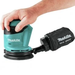 Factory Reconditioned Makita XOB01Z-R 18V LXT Brushed Lithium-Ion 5 In. Cordless Random Orbit Sander (Tool Only) -RECONDITIONED PRODUCTS Store mktrxob01z r b