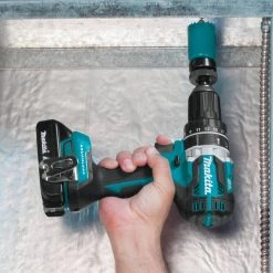Factory Reconditioned Makita XPH12R-R 18V LXT Compact Brushless Lithium-Ion 1/2 In. Cordless Hammer Drill Kit With 2 Batteries (2 Ah) -RECONDITIONED PRODUCTS Store mktrxph12rr j