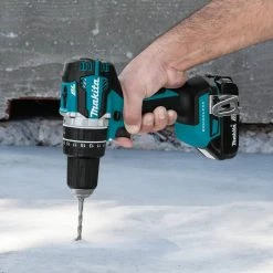 Factory Reconditioned Makita XPH12R-R 18V LXT Compact Brushless Lithium-Ion 1/2 In. Cordless Hammer Drill Kit With 2 Batteries (2 Ah) -RECONDITIONED PRODUCTS Store mktrxph12rr l