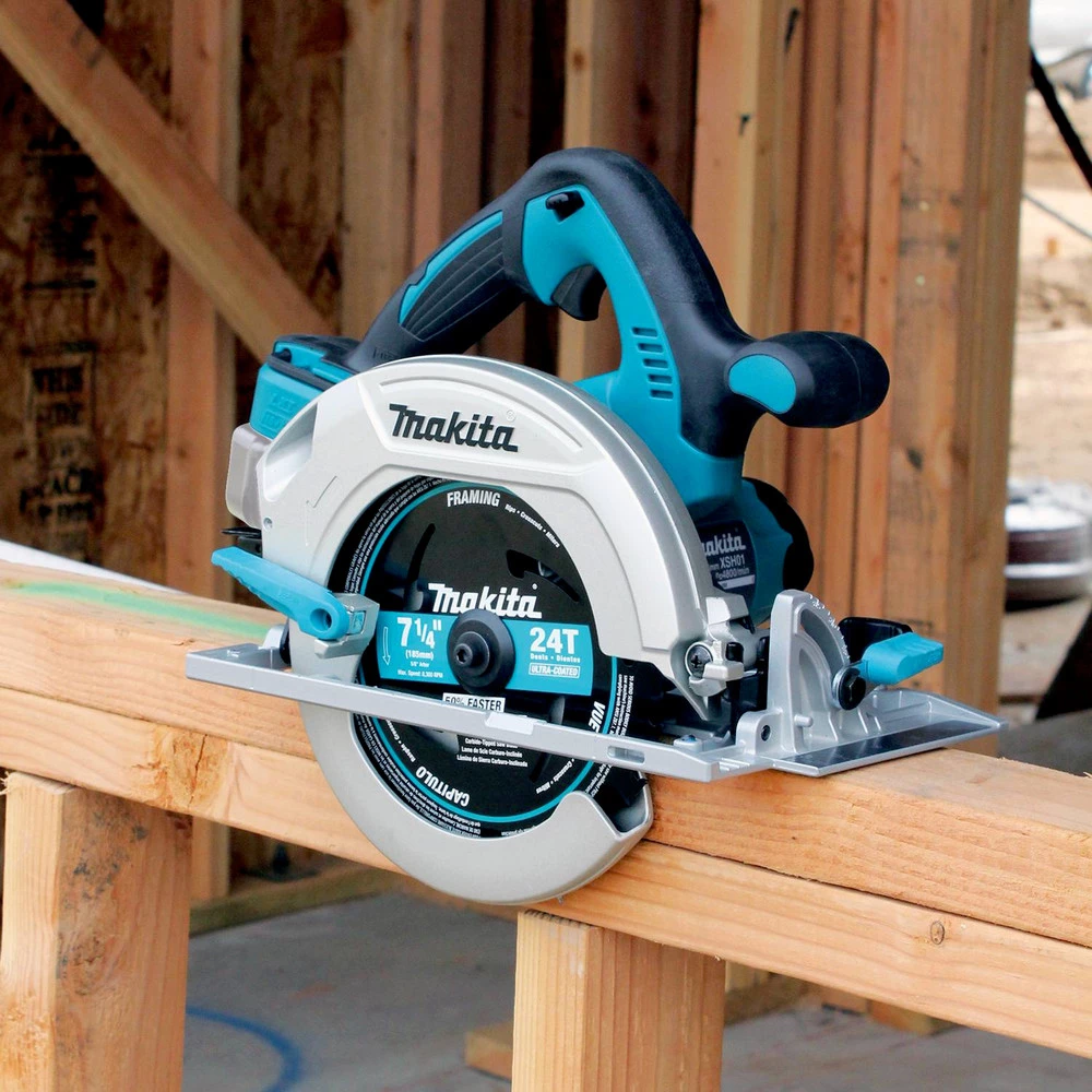 Factory Reconditioned Makita XSH01Z-R 18V X2 LXT Cordless Lithium-Ion 7-1/4 In. Circular Saw (Tool Only) 5 Factory Reconditioned Makita XSH01Z-R 18V X2 LXT Cordless Lithium-Ion 7-1/4 In. Circular Saw (Tool Only) - Image 3