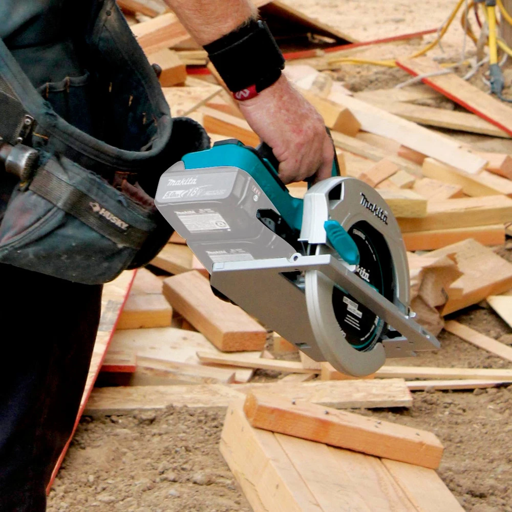 Factory Reconditioned Makita XSH01Z-R 18V X2 LXT Cordless Lithium-Ion 7-1/4 In. Circular Saw (Tool Only) 9 Factory Reconditioned Makita XSH01Z-R 18V X2 LXT Cordless Lithium-Ion 7-1/4 In. Circular Saw (Tool Only) - Image 7