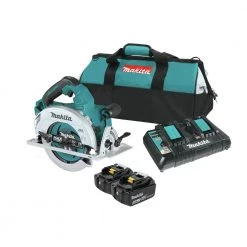 Factory Reconditioned Makita XSH06PT-R 18V X2 LXT Lithium-Ion (36V) 5 Ah Brushless Cordless 7-1/4 In. Circular Saw Kit