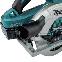 Factory Reconditioned Makita XSH06PT-R 18V X2 LXT Lithium-Ion (36V) 5 Ah Brushless Cordless 7-1/4 In. Circular Saw Kit -RECONDITIONED PRODUCTS Store mktrxsh06pt r m