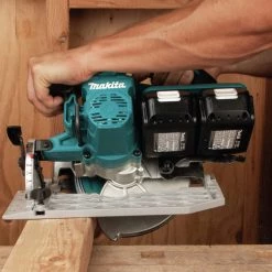 Factory Reconditioned Makita XSH06PT-R 18V X2 LXT Lithium-Ion (36V) 5 Ah Brushless Cordless 7-1/4 In. Circular Saw Kit -RECONDITIONED PRODUCTS Store mktrxsh06pt r y