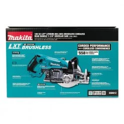 Factory Reconditioned Makita XSR01Z-R 18V X2 LXT Cordless Lithium-Ion Brushless 7-1/4 In. Rear Handle Circular Saw -RECONDITIONED PRODUCTS Store mktrxsr01z r a